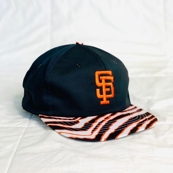 Unbranded Other - Vtg 90s San Francisco Giants Tiger Stripe Hat